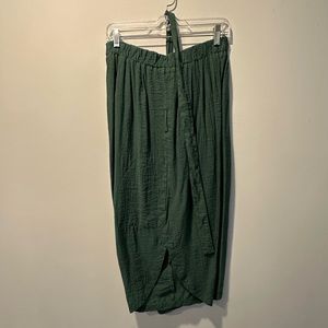 Green jumpsuit